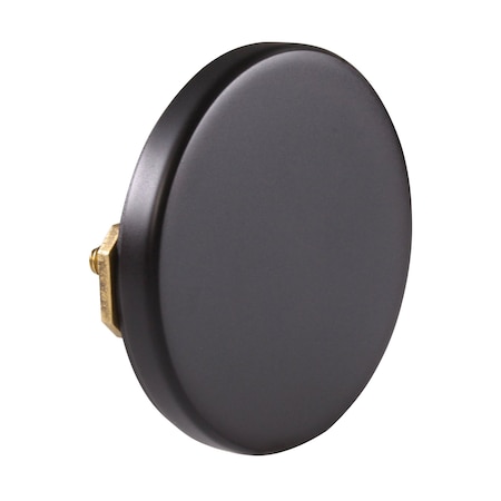 Westbrass Floating No-Hole Overflow Faceplate in Oil Rubbed Bronze D980R-12